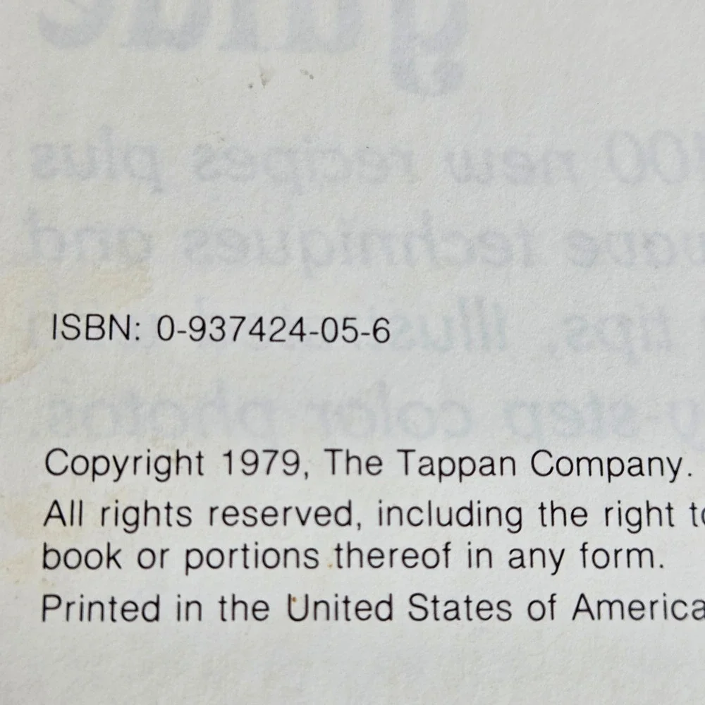 Tappan Microwave Cooking Guide New Edition Recipes Techniques Photos 1979